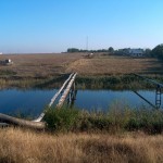 TRAVERASE CU CONDUCTA DE GAZE PARAU MOSTISTEA LA SINESTI